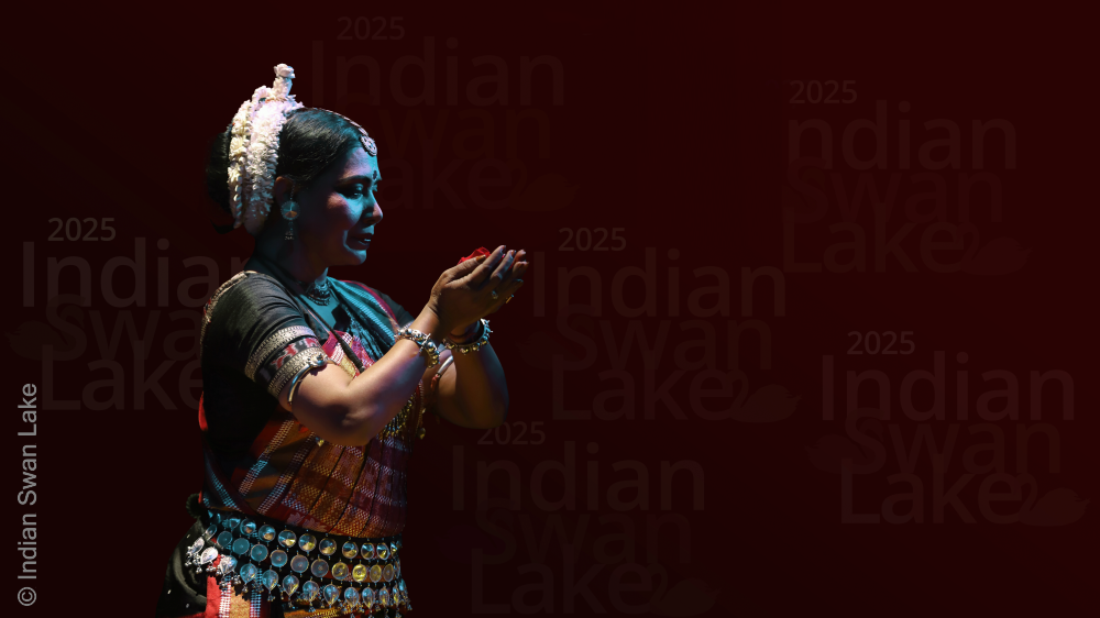 l’arte del mondo: Indian Swan Lake